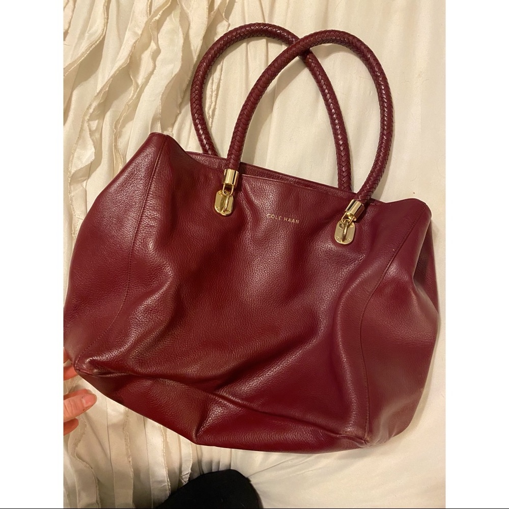 Cole Haan Maroon Purse
